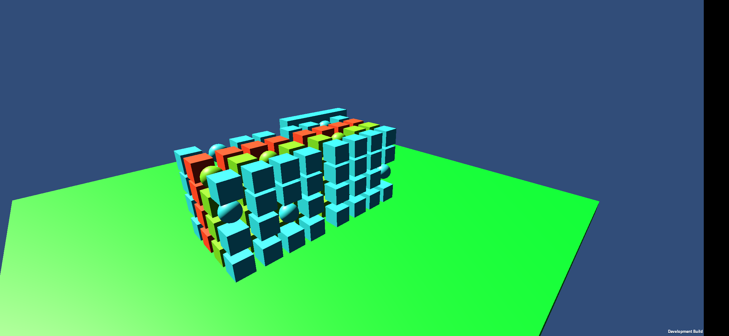 Depth view, sample